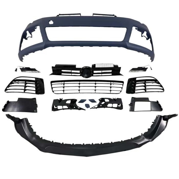 Предна броня за Golf 6 - R20 дизайн - Нова! На склад!