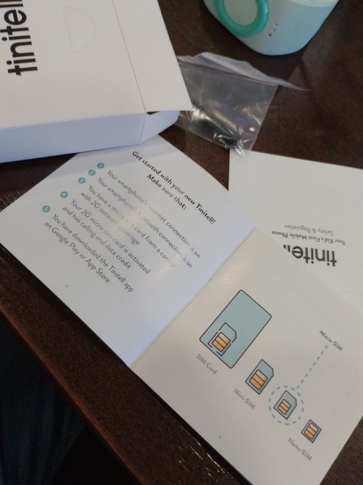 Tinitell детски мобилен телефон гривна