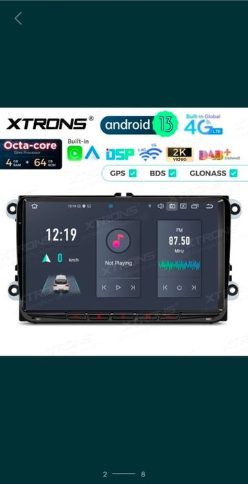 Navigatie VW Golf Passat Xtrons 4gb noua premium