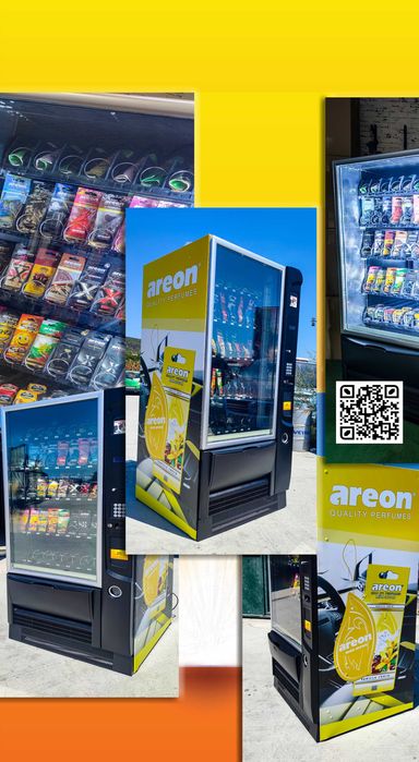 Вендинг машини за Ароматизатори Автомивка (CAR WASH )Vending Necta