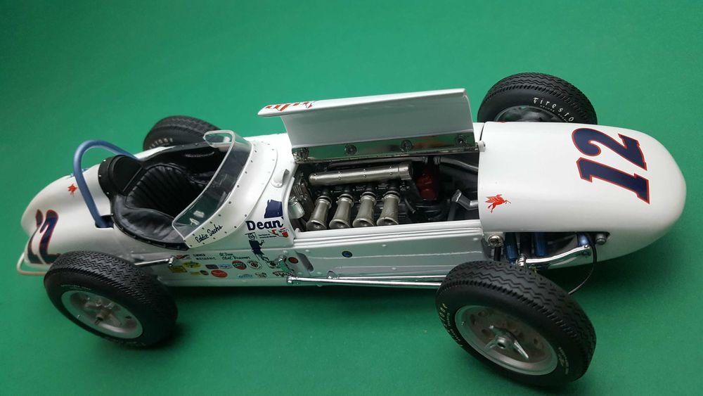 Macheta Watson Roadster #12 Indy 500 - Eddie Sachs - Carousel 1 1:18