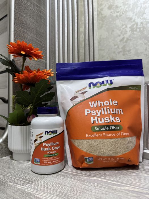 Now whole  Psyllium  husks / now psillium / псиллиум нов фудс