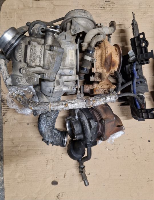 Ansamblu turbo turbine biturbo bmw n57d30b 313cp