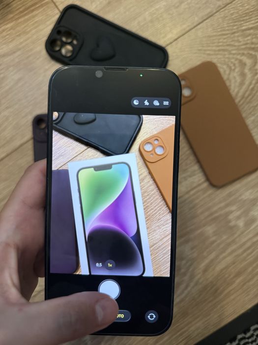 iPhone 14 Plus 128GB - Impecabil 10/10 - Cutie + Huse