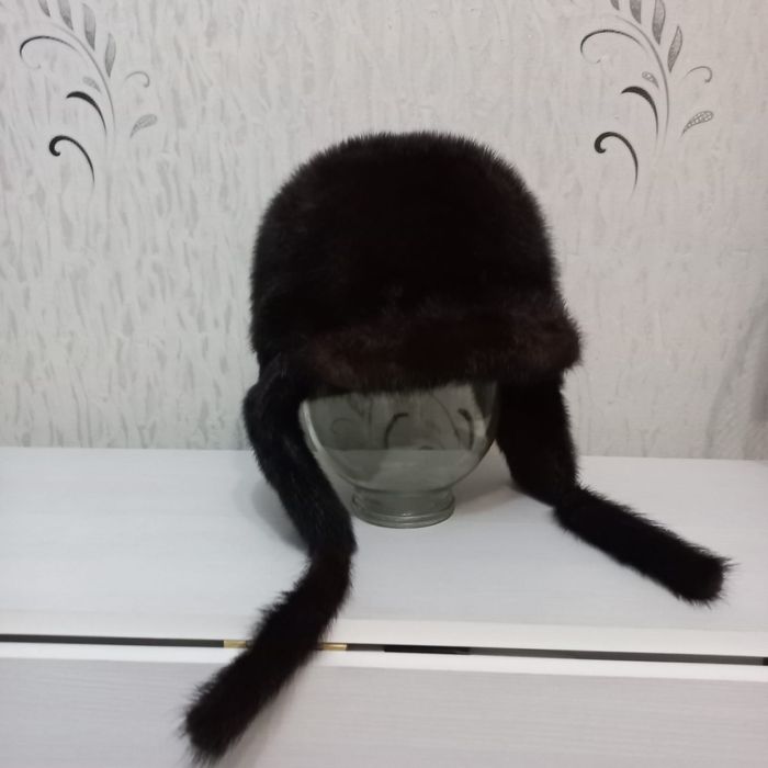 Продаю норковую шапку-ушанку