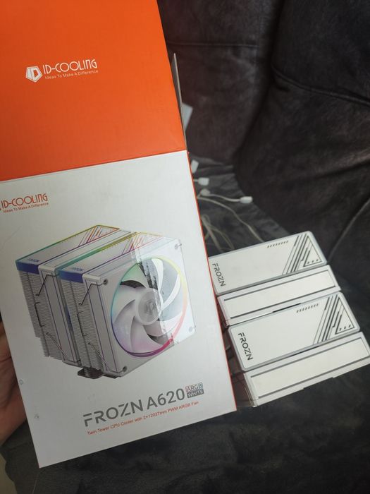 Кулер ID-Cooling Frozn A620 White