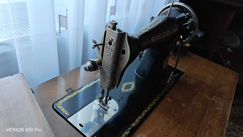 Masina de cusut Singer 15K - 1937 - Functionala