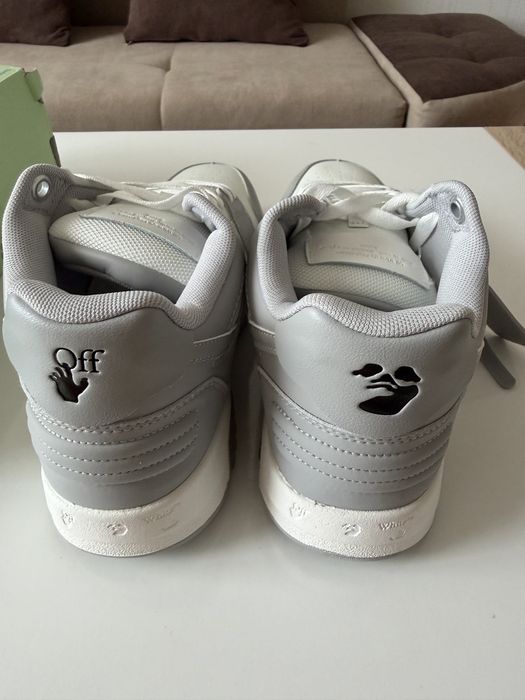 Off-White Out Of Office “000” - Grey White