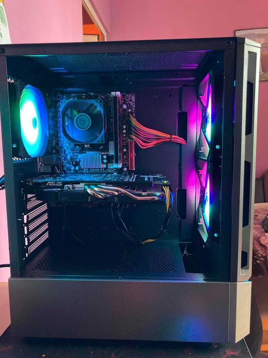 Геймърски компютър AMD 6x3,5 GHz, NVIDIA GTX 660, 16GB RAM, SSD, HDD, Windows 11 Pro