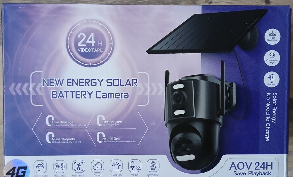 Camera supraveghere 4G Cartela Telefon