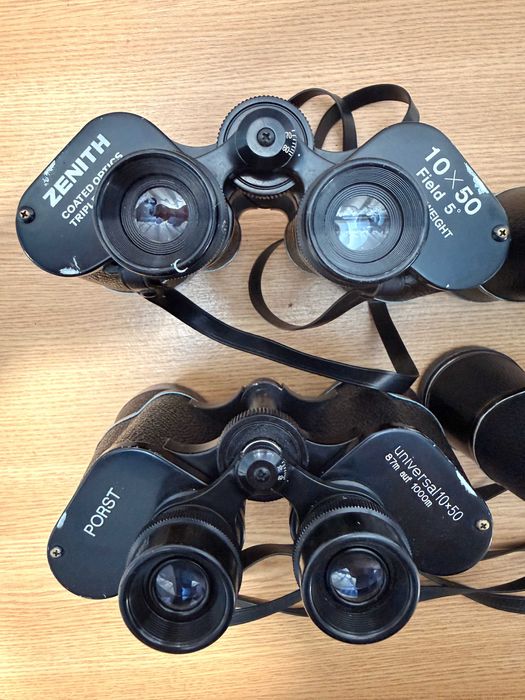 Lot binocluri profesionale 10x50