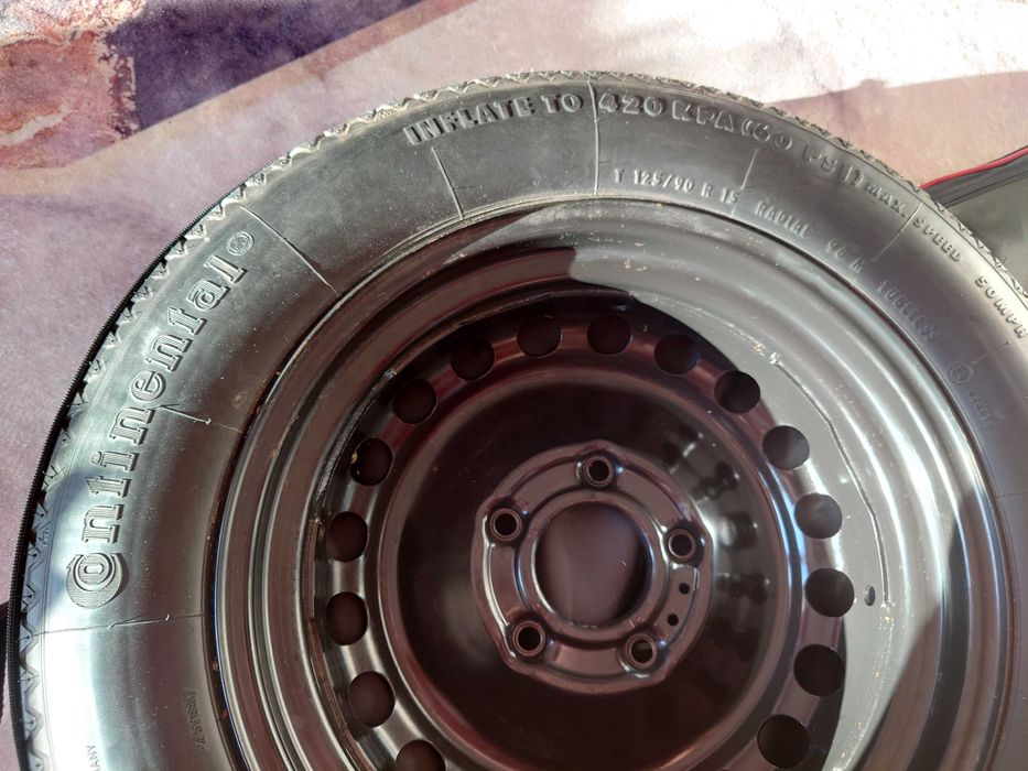 Резервна джанта с гума за BMW E46- Continental T 125/90 R15 M