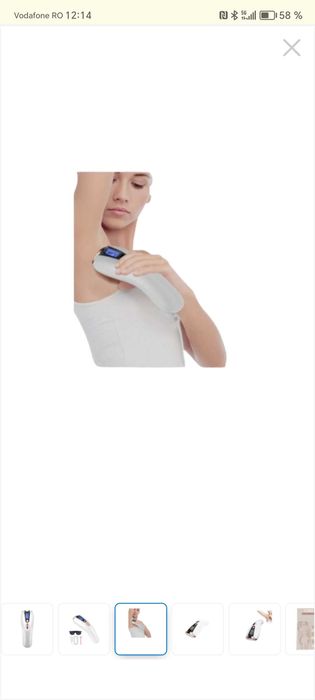 Epilator laser blitz automat ecran lcd
