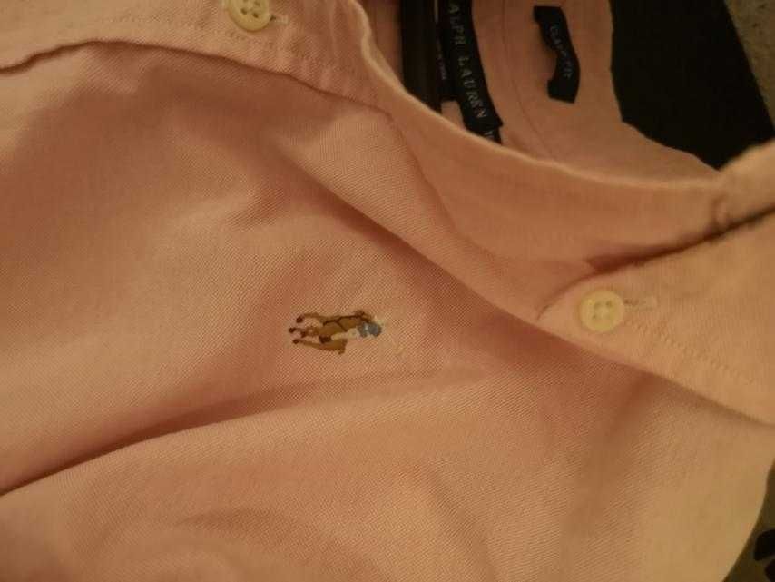 Дамска Оксфордска риза Polo Ralph Lauren(16, розова)-70% Намаление