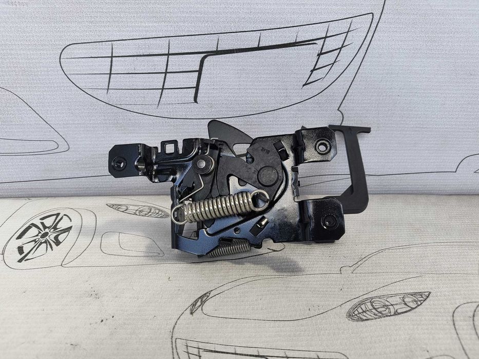 Broască / Mecanism Incuietoare Capotă Mercedes-Benz A-Class W169 / B-Class W245 Cod OEM A1698800660 (5C2)