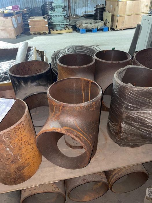 Отвод чугунный, тройники