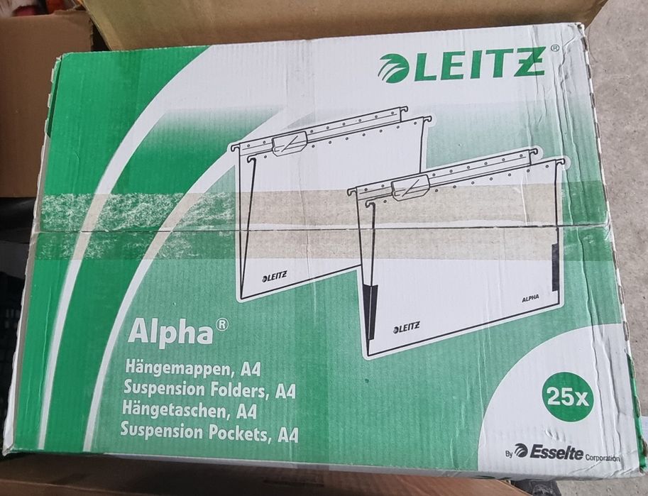 Dosar suspendabil Leitz Alpha,cu burduf,natur