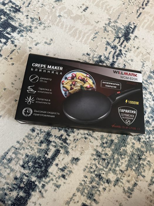 Продам электро блинницу willmark