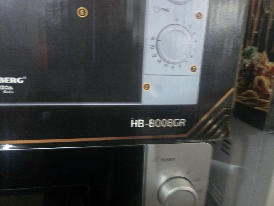 Нова микровълнова фурна Hausberg 20 литра инокс