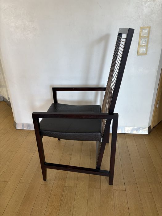 Pier Antonio Bonachina стол естествена кожа