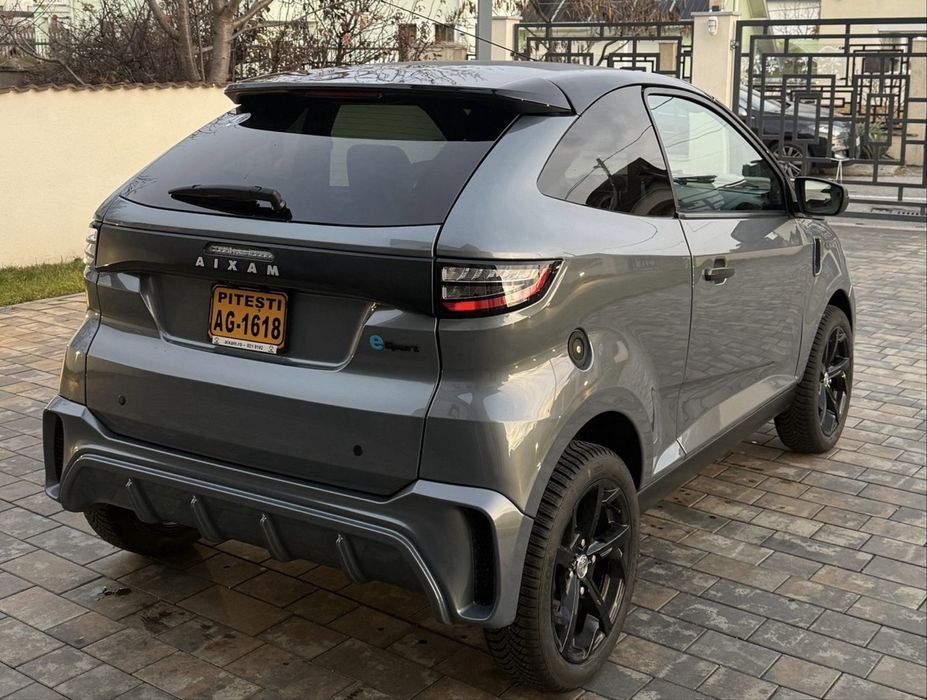 Aixam eCoupe Sport,garantie pana in 2027