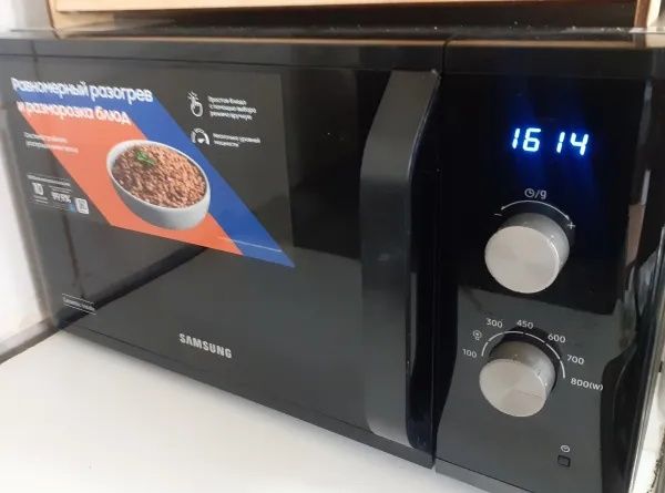 Микроволновая печь Samsung (solo 23L) Model  : MS23K3614AK  Доставка