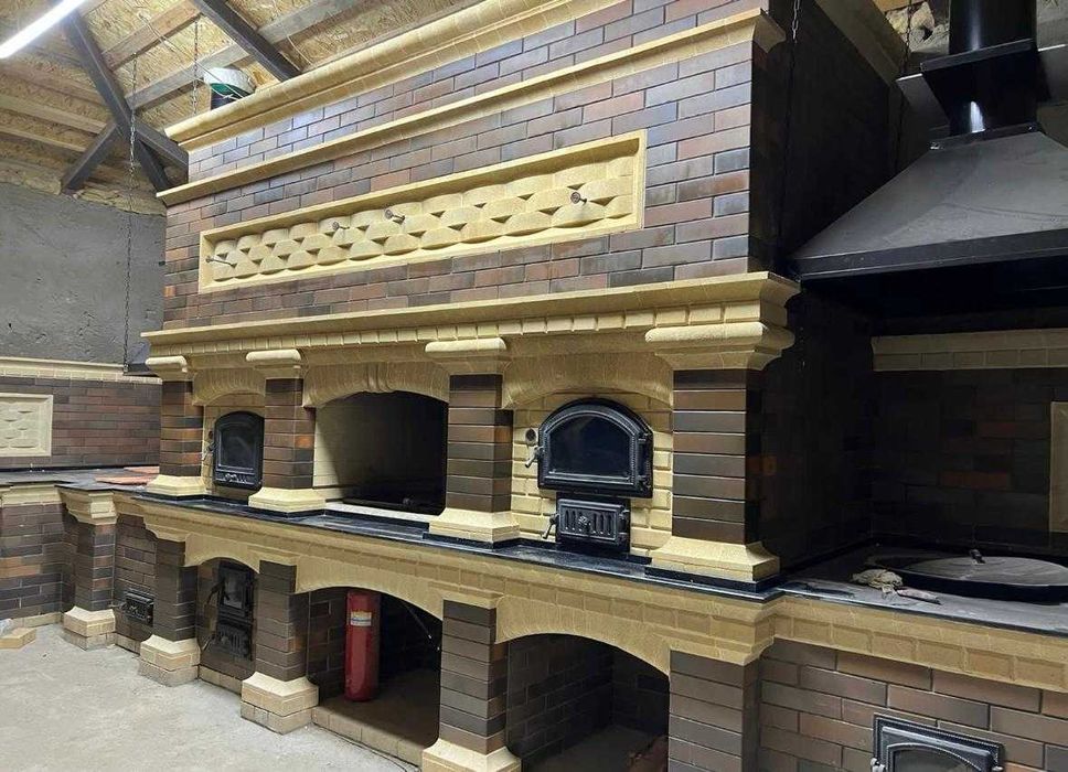 Облицовочный кирпич 440  тг 1 НФ 250/120/65 Флеш Баварская кладка