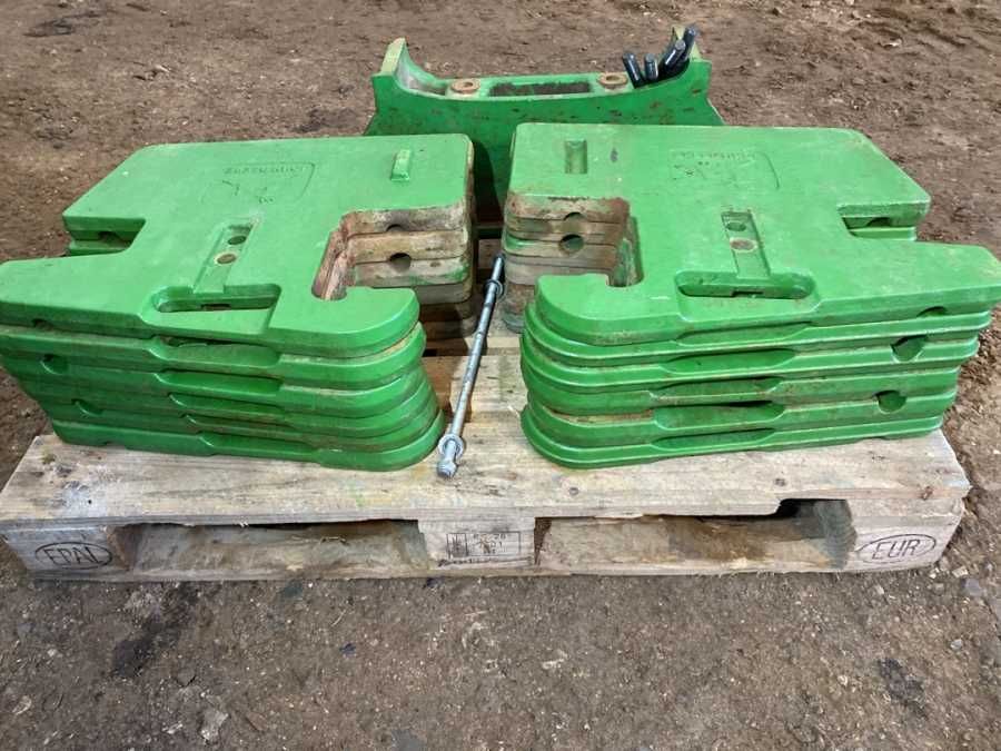 Greutati frontale greutate in suporti Fiat New Holland John Deere