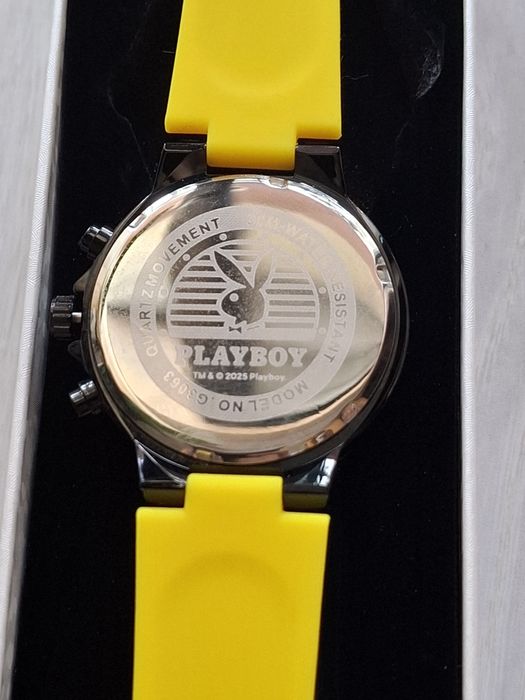 Ceas barbati, mecanism Quartz, colectia PLAYBOY