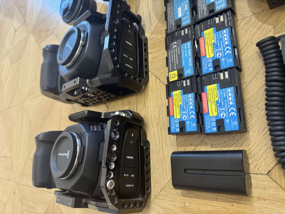 Blackmagic Pocket Cinema Camera 4K готовый комплект для съёмки