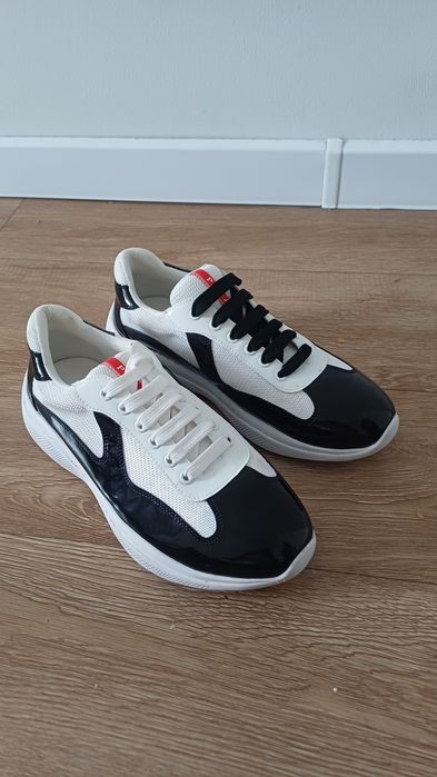 Prada cups кроссовки