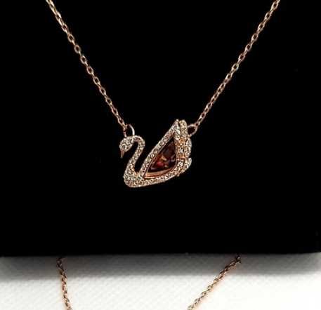 Lănțișor Swarovski Swan / Lebădă - nou, în cutie