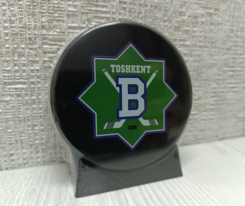 Шайба хоккейная.