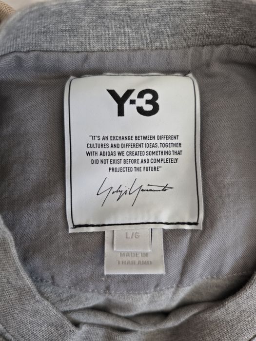 Y-3 блуза с дълъг ръкав