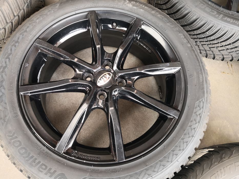4х100 киа Хюндай 4x100 kia hyundai 17 цола джанти като нови с датчици tpms