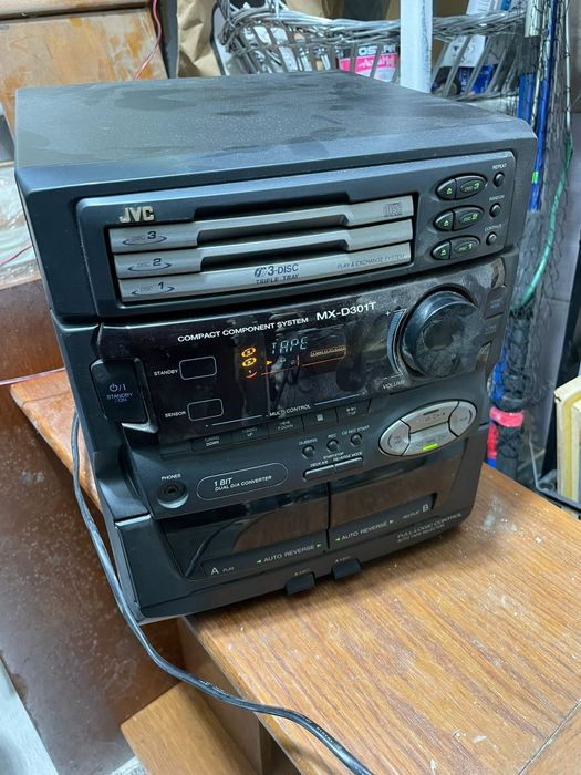 Sistem caseta cd boxe jvc