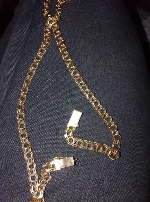 Цепочки и браслеты 585 про.