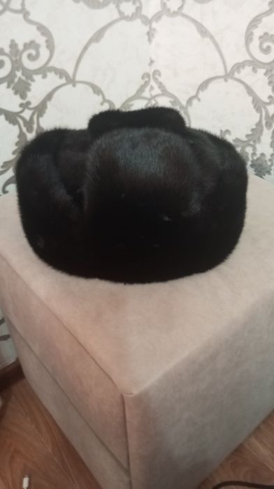 Норковая шапка ушанка