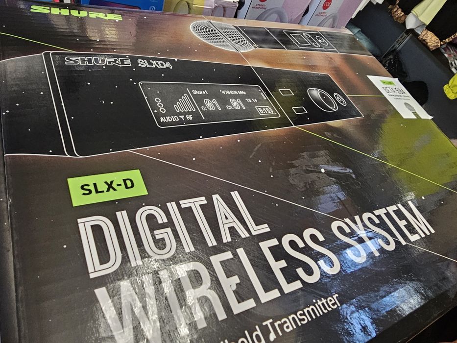 Shure SLXD24/B58 (SLXD4 + Beta 58A) – ЧИСТО НОВ!