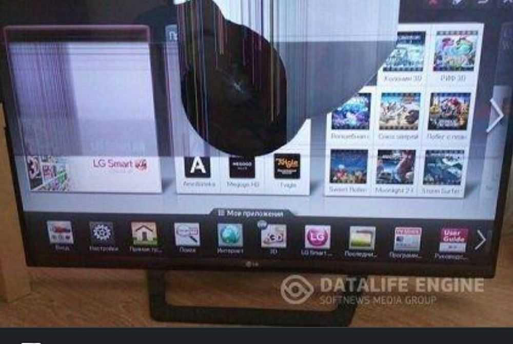 Замена екрана на телевизоре