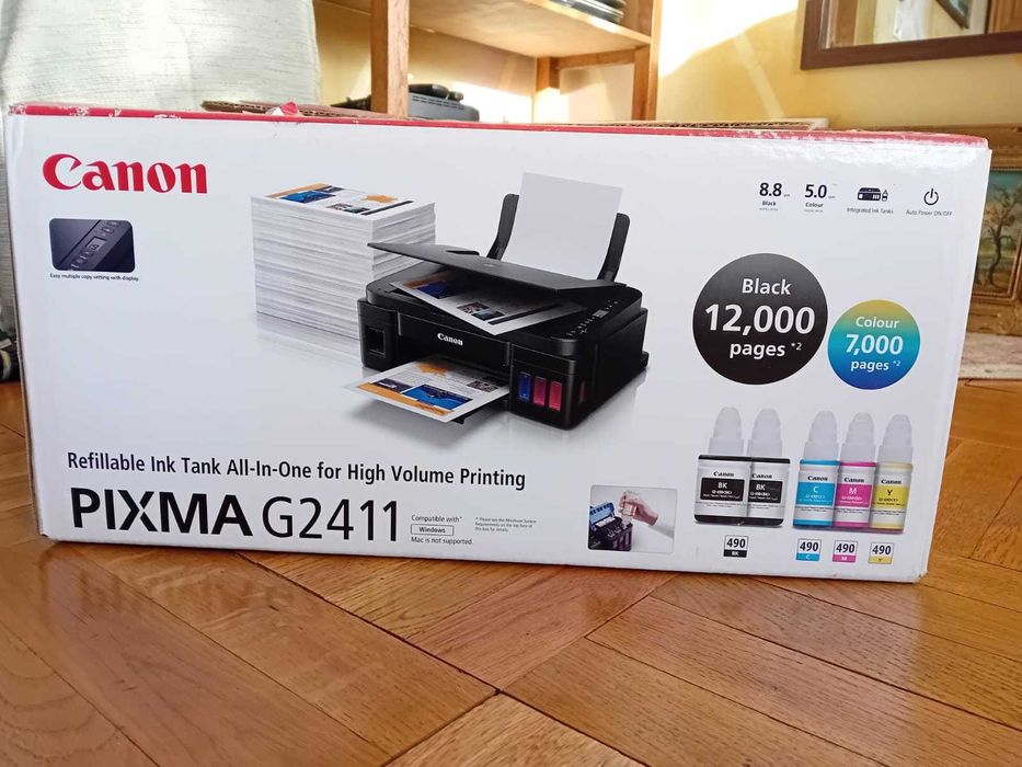 Vand sau SCHIMB imprimanta Multifunc CANON noua cu rezervoare  550 lei