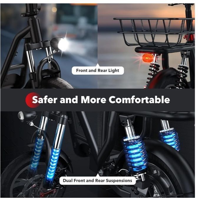 Bicicleta electrica trotineta electrica iScooter i12