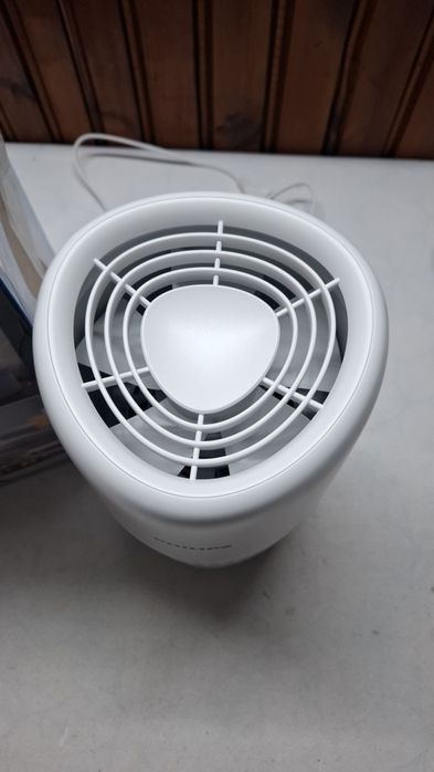 Овлажнител за въздух Philips, Серия 2000 HU2510/10, Технология NanoCloud, Воден резервоар 2 литра, Съвместим филтър FY1190/30, Бял