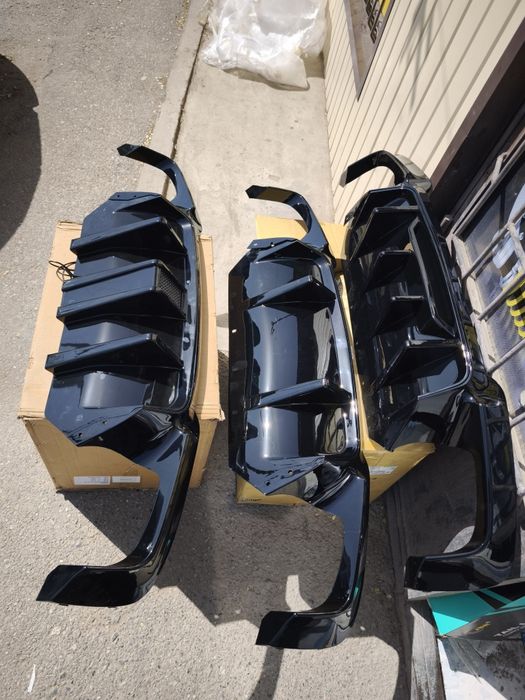 BMW диффузор зад бампера Е60 F10