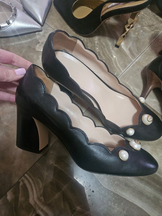 Обувки Gucci & Amina Muaddi