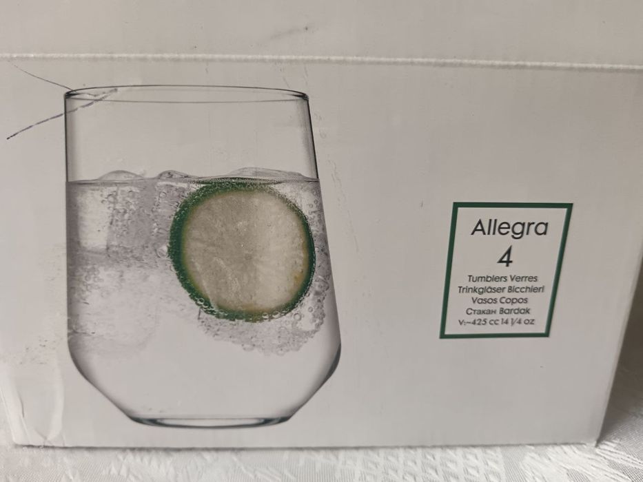 Стаканы Pasabahce 4 шт. В коробке.