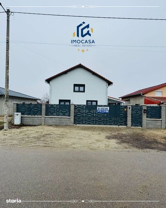 De vânzare Vila Premium 2025 P+M inteligentă App, Calugareni 12km Arad