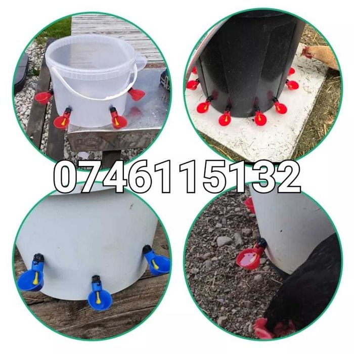 Adapatori automate cu prindere rapida pt galeti- Gaini Pasari Pui - A6