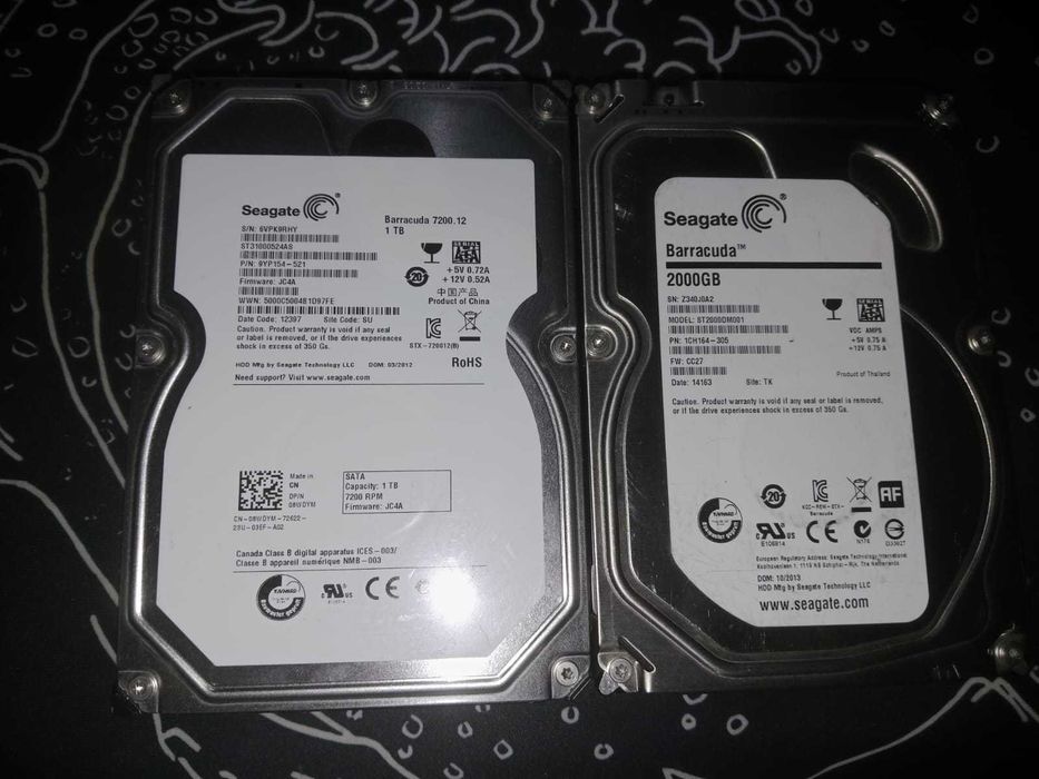 Жесткие диски HDD 3.5" Seagate Barracuda