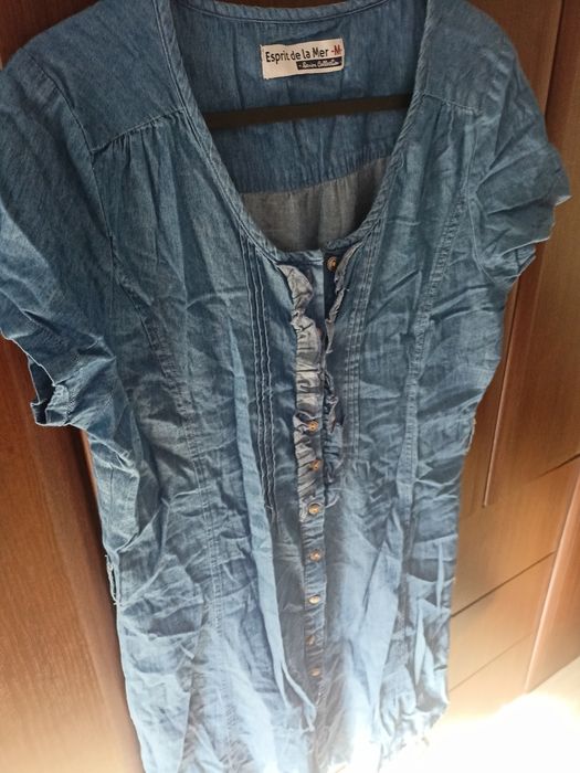 Дънкови летни рокли